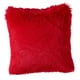 thumbnail image 2 of Funda de cojín de felpa Funda de cojín Multifuncional Elegante Suministros Suave Rojo, 2 of 9