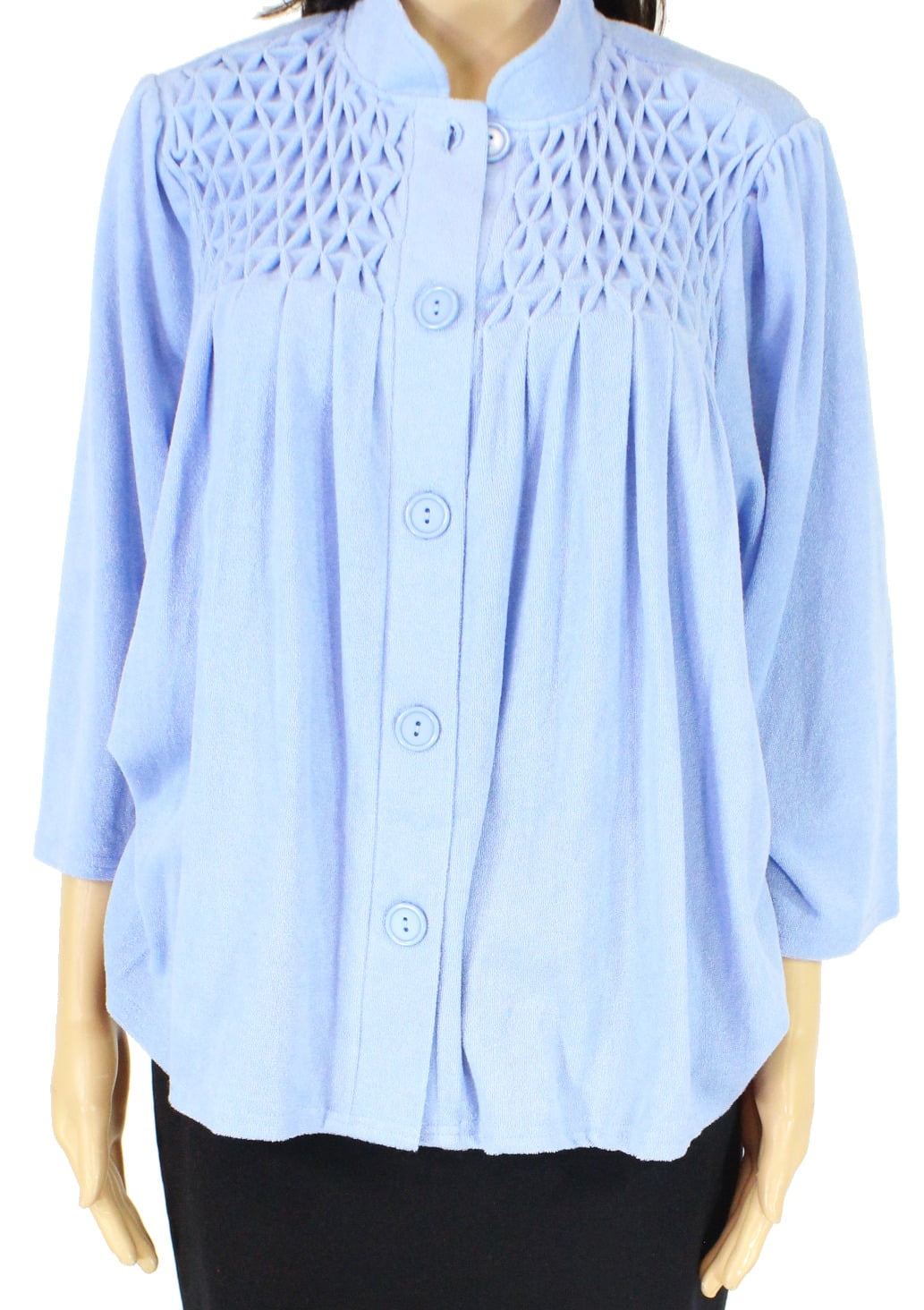 Lissomelounge Sleepwear & Robes Womens Sleepwear Light Button Down Bed Jacket MD