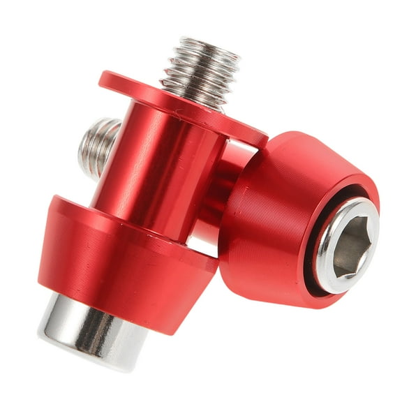 HOMEMAXS Motorcycle Swingarm Spool Screw Replacement Rear Stand Screws 10mm Red Aluminum Alloy
