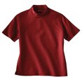 thumbnail image 1 of Ladies' Short Sleeve Shirt Performance Honeycomb Mock Neck - Ash City, 1 of 1