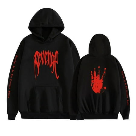 Men Women's Long Sleeve Heartbreak xxxtentacion Hoodie Sweatshirt Jumper Hooded Pullover