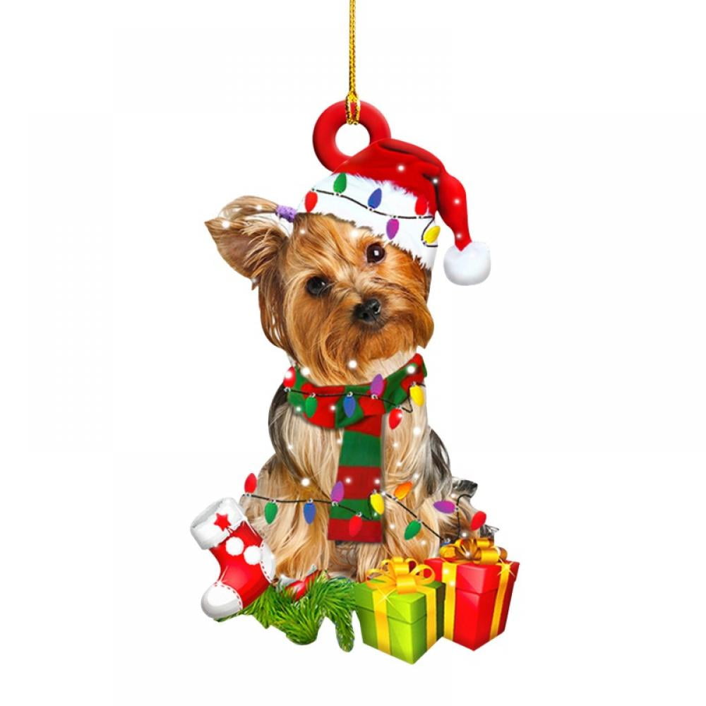 Christmas In Yorkshire 2022 Christmas Dog Ornament, 2022 Wooden Cute Dog Christmas Tree Hanging Sign  Statues Decorations, Xmas Shatterproof Ball Figurines Decor, Nativity Party  Diy Blessing Puppy Pendant Sculptures Gift - Walmart.com