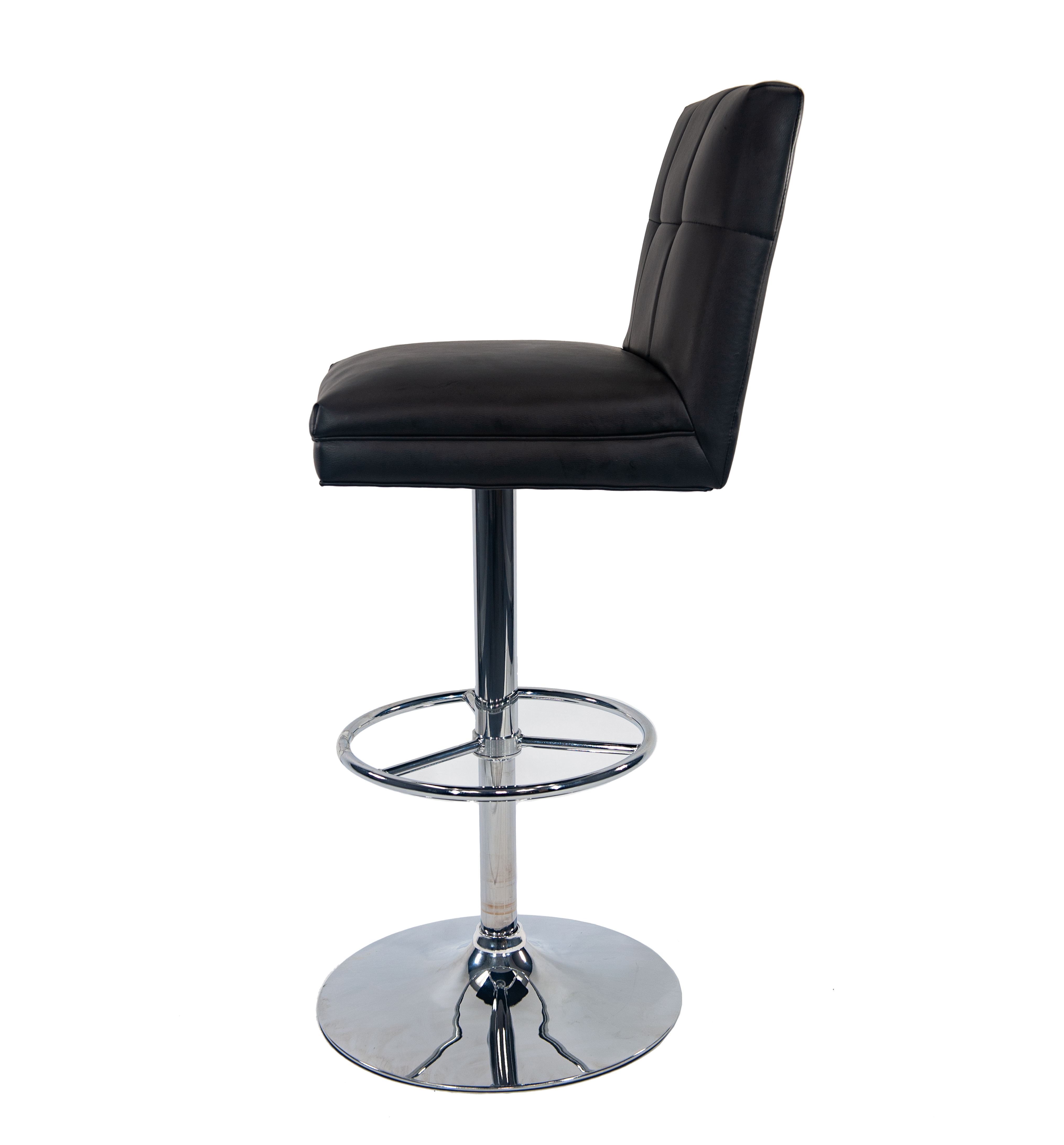 Boraam Sloan Adjustable Faux Leather Swivel Bar Stools Set of 2