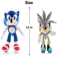 thumbnail image 3 of Figura de peluche de juguete Sonic The Hedgehog Son, 27 cm/11 pulgadas, 3 of 5
