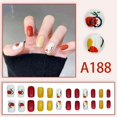 thumbnail image 1 of Usando Pieza de Manicura Parche de Uñas Postizas Removible Pieza de Manicura Terminada Transfronteriza Cibernética Novia Baile Parche de Manicura, 1 of 6
