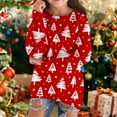thumbnail image 2 of GZEFJRQM Merry Christmas Shirts Christmas Baseball Shirt Sweatshirts Boys Tshirts 6 Youth Sweatshirt Clothes for Girls 4-6 Boy Clothes Tween Clothes, 2 of 5