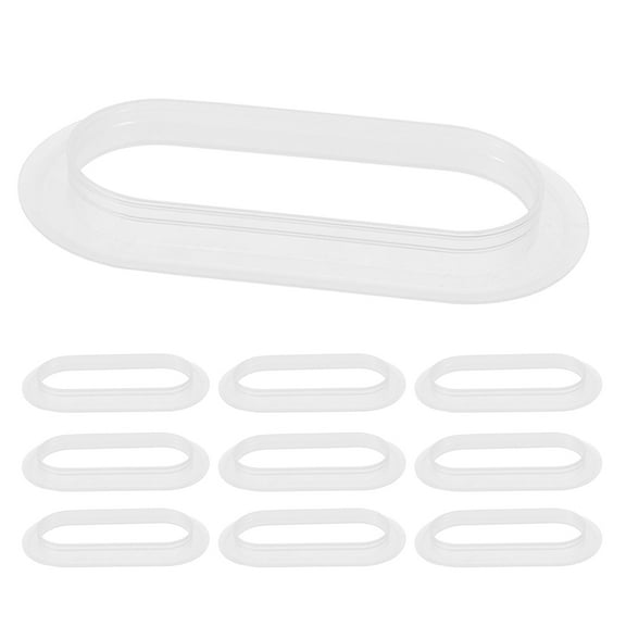 WORGEOUS 10 Pcs Large Moving Boxes with Handles Carton Buckle