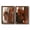 Barnwood Maple, variant on Loft Pastel V - Premium Framed Canvas 2 Piece Set - Ready to Hang