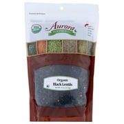 (10 Pack) Aurora Natural Products Organic Black Lentils, 22 Oz.