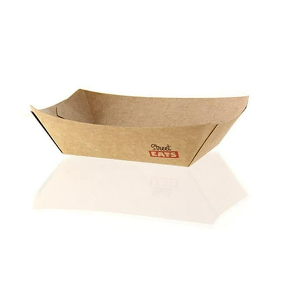 1.25 lbs Large Kraft Boat - 8.7 x 5.7 x 1.4 in.