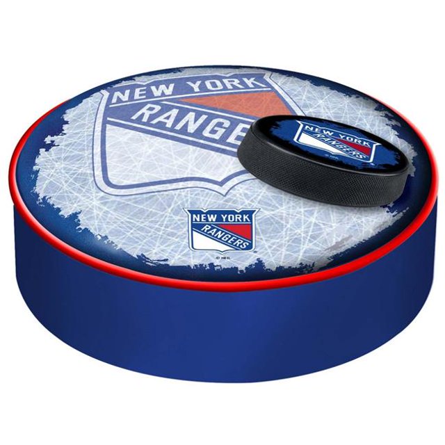 Holland Bar Stool BSCNYRang-D2 New York Rangers Bar Stool Seat Cover