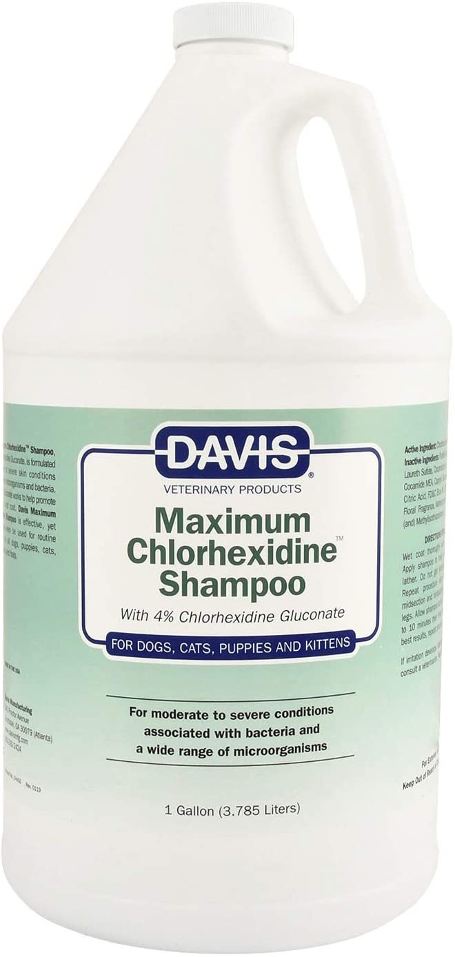 Davis Manufacturing Maximum Chlorhexidine Shampoo Gallon