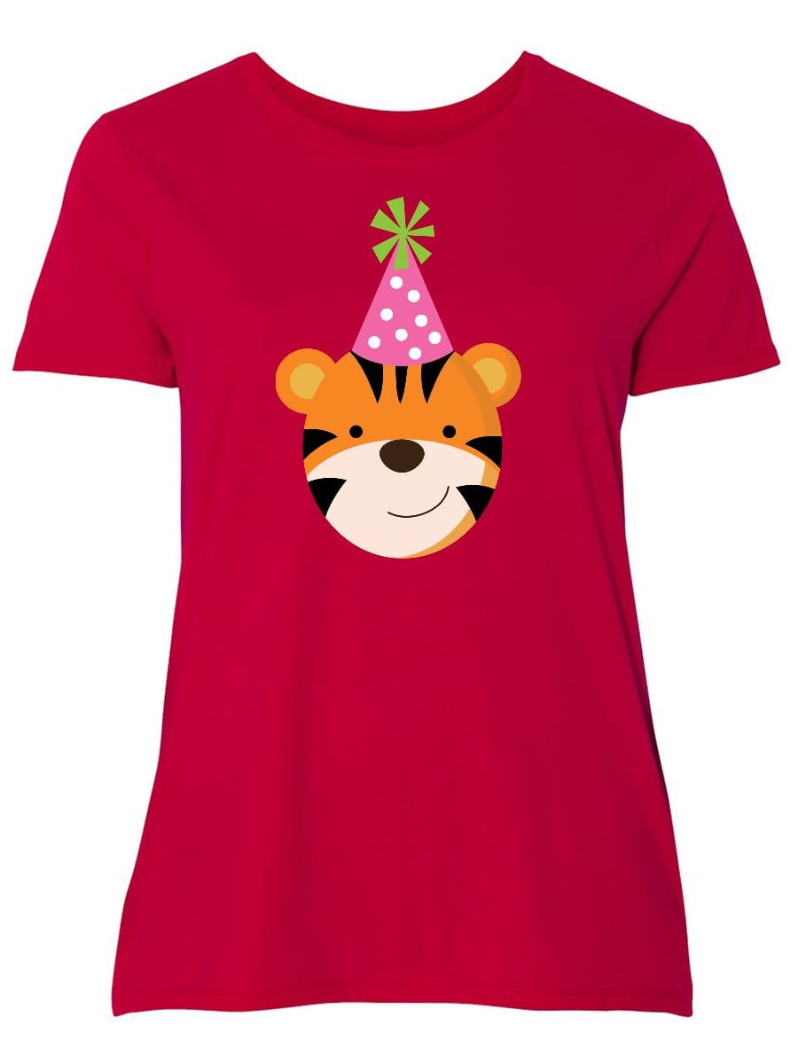 plus size tiger shirt