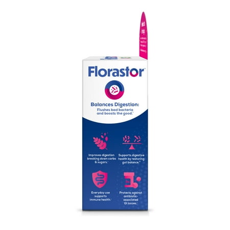 Florastor Kids Daily Probiotic Supplement, Saccharomyces Boulardii CNCM I-745, 30 Sticks