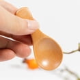 thumbnail image 3 of 4/2/1 piezas Mini cucharas de madera Cuchara para condimentos de cocina Cuchara para café Cuchara para azúcar Cucharaditas de madera de mango corto para niños Vajilla para el hogar, 3 of 6
