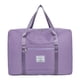 thumbnail image 2 of Bolsa de viaje plegable para mujer | Equipaje de mano impermeable de 30 l | Bolsa de deporte para gimnasio y fin de semana para niñas | Rosa, negro, morado, azul, gris y vino, 2 of 8