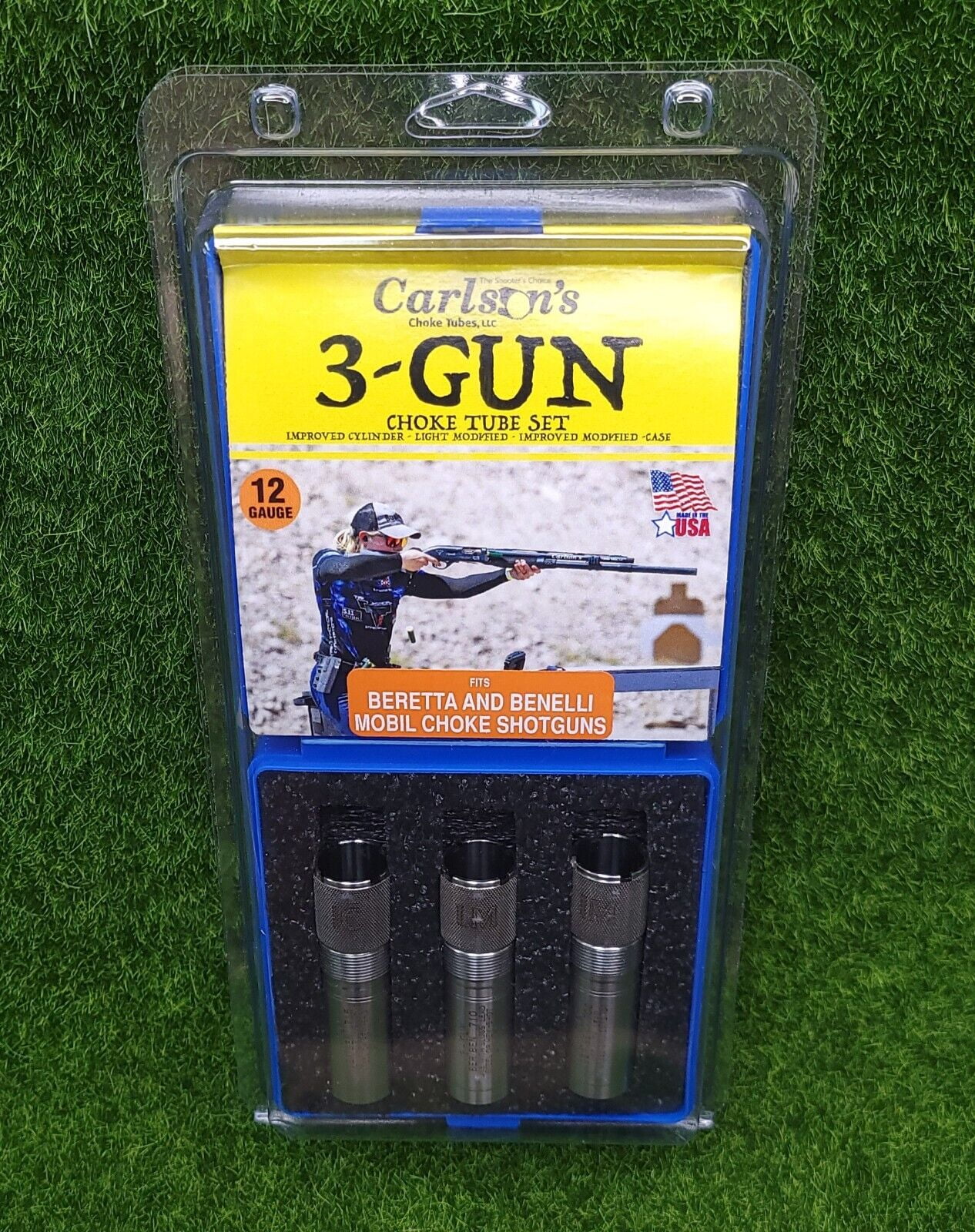 Carlson's Choke Tube Set 3Gun 12 Gauge Beretta/Benelli, IC/LM/IM