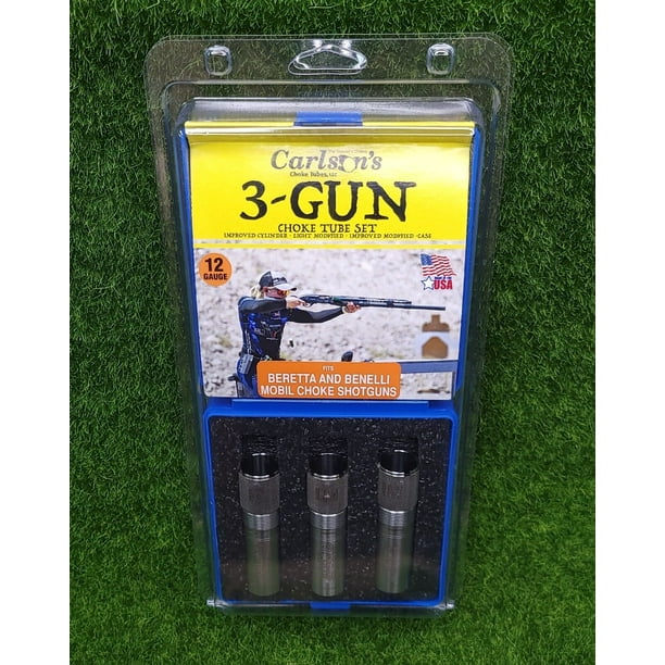 Carlson's Choke Tube Set 3Gun 12 Gauge Beretta/Benelli, IC/LM/IM 16891