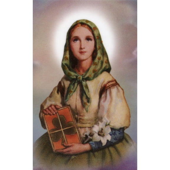 Prayer to St. Dymphna Laminated Holy Card - Pack of 25