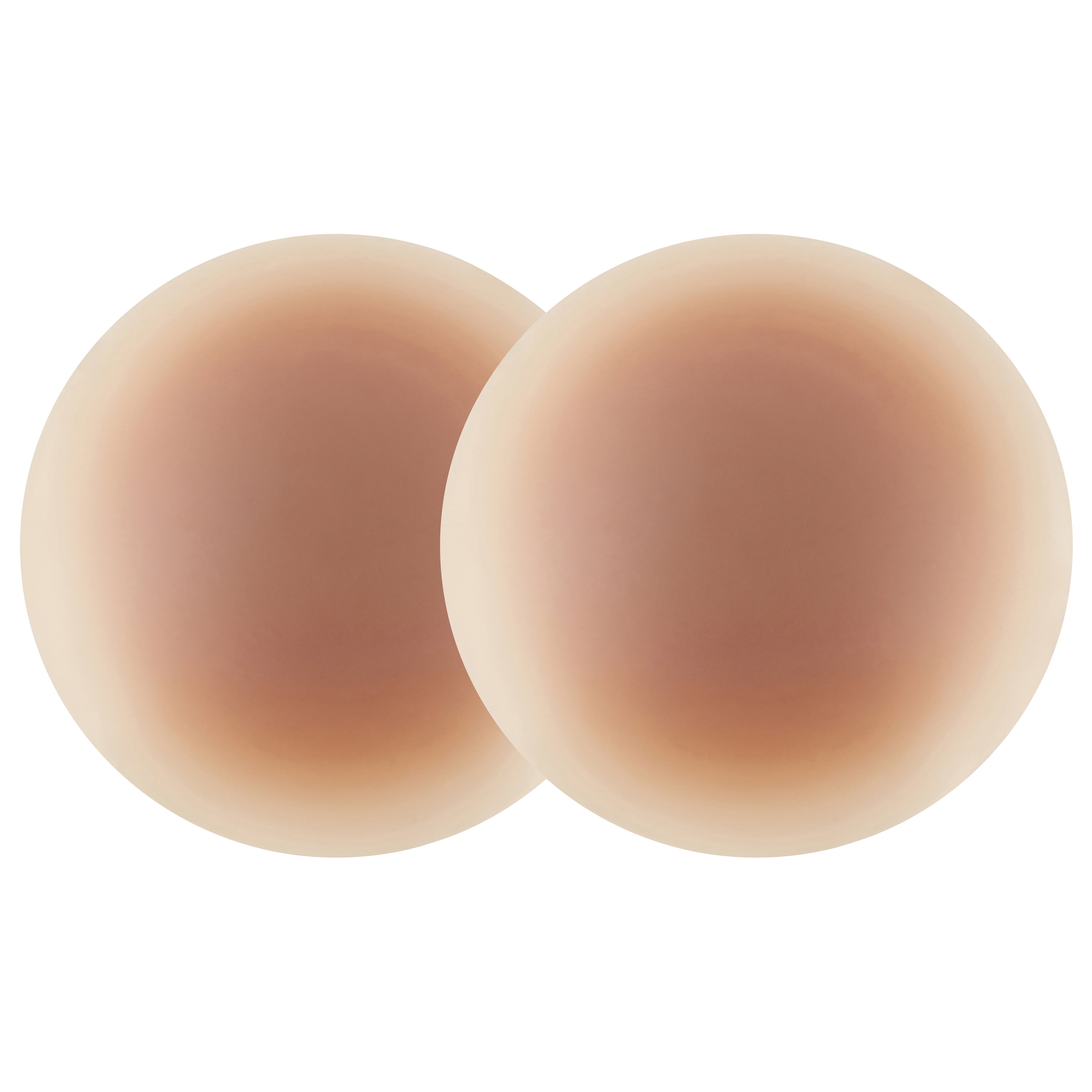 Positively BRA+ZEN Reusable Silicone Padded Adhesive Nipple Covers Pasties, Cup Size A-C