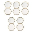 thumbnail image 2 of 5PCS Vintage Glass for Pressed Dried Flowers, Clear Double Sided Wall Hanging Picture Photo Holder Wall Decor Display, 2 of 8