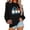 Black, variant on Feancey Women's Crewneck Sweatshirt Christmas Gnome Print Fleece Lined Sweatshirts Holiday Casual Long Sleeve Pullover Tops Funny Gifts Pink S