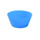thumbnail image 1 of Xiao Hua Molde redondo de silicona reutilizable para hornear muffins, juego de 12, azul, 1 of 5