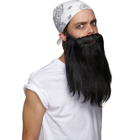 Black Beard Basic Adult Halloween Accessory