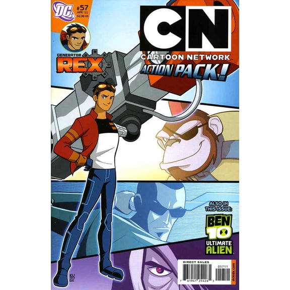 Cartoon Network Action Pack #57 VF ; DC Comic Book