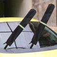 thumbnail image 4 of HAMPPLIES 2Pairs Automotive Wiper Covers Black Polyester Material Rainproof Design for Cars, 4 of 8
