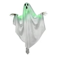 thumbnail image 2 of Light Up Green Ghost Halloween Yard Decoration, Glowing Outdoor Hanging Ghost Prop for Lawn Porch Garden Party, Spooky Holiday Decor for Nighttime Display Indoor Outdoor Scene Setup, 2 of 7