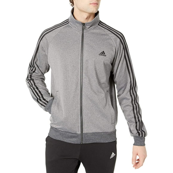 adidas Mens Essentials 3-Stripes Tricot Track Jacket