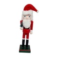 thumbnail image 4 of Figura de Cascanueces de Navidad de 25 cm de alto sobre una base, ideal para exhibir en festivales, como decoración de centro de mesa., 4 of 9