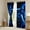 Dark Blue, variant on Gaming 30%-50% Blackout Curtains,Gamer Curtains & Drapes Cool Video Game Black Window Curtains,3D Gaming Geometric Polyester Curtains(Blue Green Black,38"Wx45"L)
