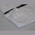 thumbnail image 5 of Mens Milani dress shirt soft cotton Blend easy wash business long sleeves white, 5 of 6