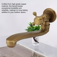 thumbnail image 3 of Antique Garden Faucet with Extended , Vintage Design, Single Cold Water Control, Copper Material, Freeze, 3 of 8