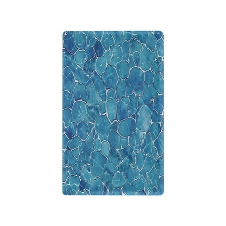 Switch Panel Switch Decoration 2.76x4.53x0.28 Inches Unused Outlet Cover Switch Plate Wall Plates Living Room Kitchen Bedroom Study Switches Blue Corrugated Stone