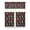 White-82, variant on Fairy Tale Mushroom Kitchen Curtains Set, Rod Pocket Curtains, Cottagecore Fungi Kitchen Window Treatment for Families