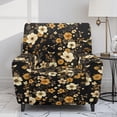 thumbnail image 2 of Kuiaobaty Flower Bee Pattern Recliner Couch Cover Large Easy Installation Reclining Sofa Slipcover Breathable Recliner Chair Cover Washable Reclining Slipcover with Elastic Bottom for Pets, 2 of 8