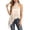 Tank 33#Beige, variant on Women's Tank Tops Elegant Asymmetrical Halter Neck Satin Camisole with Lace Trim Detail for Formal Business Summer Daily Wear