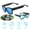Blue, variant on EIMELI Men Polarized Smart Sunglasses Bluetooth Earphones Women IP7 Waterproof Wireless Music Headphone Headset Audio For Outdoor Sport Fishing (Blue)
