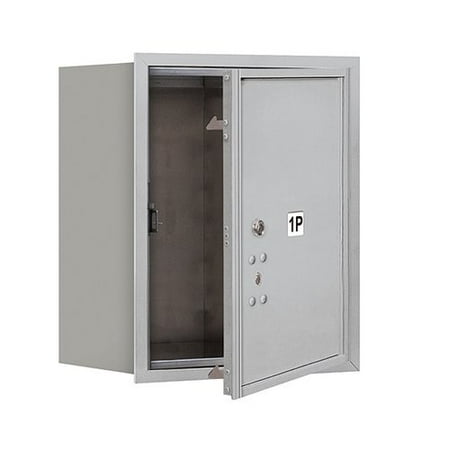 Cast Aluminum Wall Mailbox - Salsbury Industries Aluminum 1 Unit High 4C Horizontal Mailbox Parcel Locker