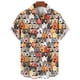 thumbnail image 3 of Camisas de solapa Harajuku con dibujos animados de moda Y2k para mujer, camisas con estampado 3D de manga corta con botones, ropa de calle de moda para mujer, camisa superior, 3 of 5