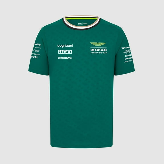 Aston Martin F1 Team Mens T-Shirt Green 2024