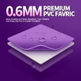 thumbnail image 6 of Chantmo 26ft Inflatable Water Slide for Adults 100% PVC with Big Splash Pool Widen Slide Shallow Pool 950w Air Blower for Backyard Park Purple, 6 of 8