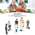 thumbnail image 4 of People Figurine, 7 Pcs Solid People Model Toy  For Children For School, 4 of 8