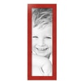 thumbnail image 2 of ArtToFrames 8" x 25" Red Picture Frame, 8x25 inch Red Wood Poster Frame (WOM-4593), 4 Pack, 2 of 7