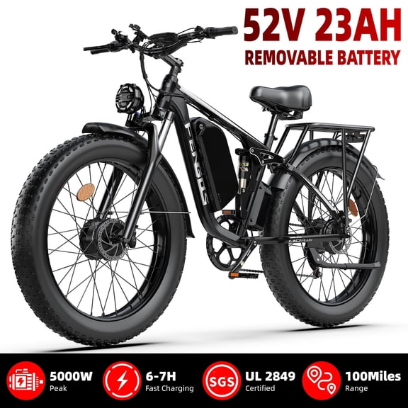 FENGQS 26" Electric Mountain Bike