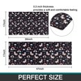 thumbnail image 7 of Black Cartoon Unicorn Rainbow Kitchen Rugs Sets Of 2,Anti Fatigue Kitchen Mat Rugs Non Slip Washable,Decorative Kitchen Floor Mats for Kitchen,Sink,Laundry,17"x30"+17"x47", 7 of 7