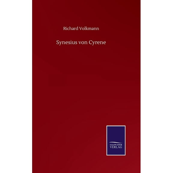 Synesius von Cyrene (Hardcover)